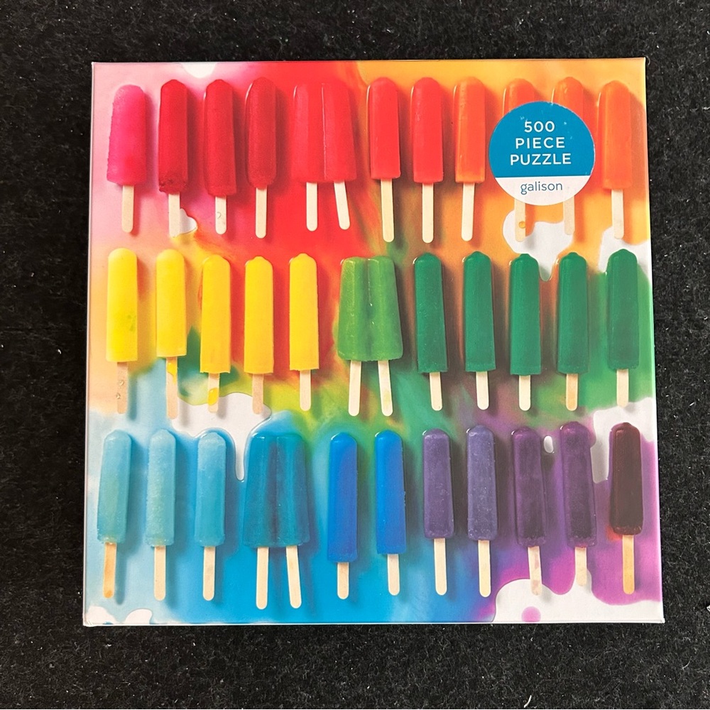 galison Popsicles 500 Piece Puzzle - (1.25lb)